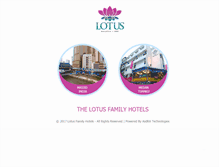 Tablet Screenshot of lotushotel.com.my
